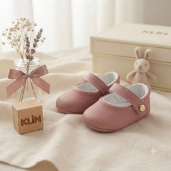 CALCADO KLIN SAPATILHA BABY RECEM NASCIDO ROSA RETRO 208353 