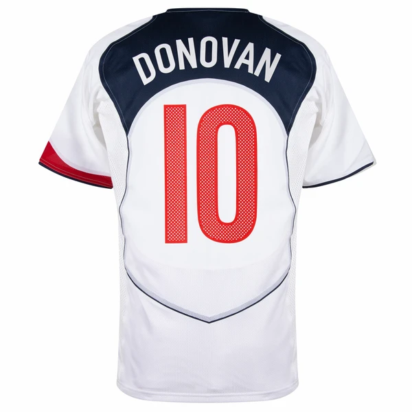 Camisa Seleção Estados Unidos 2004/05 Donovan 10 Modelo Retrô 