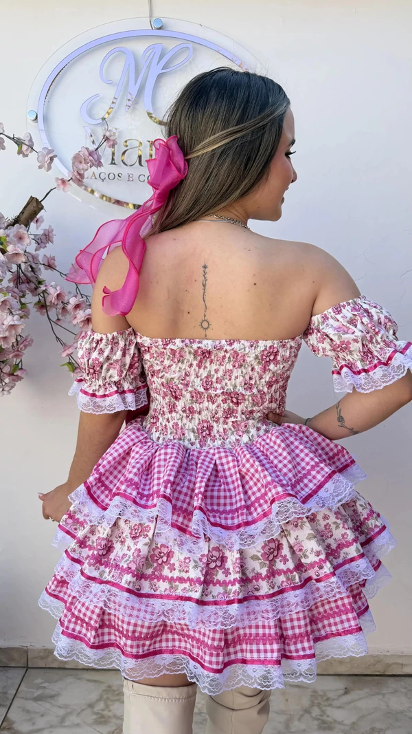 Vestido Junino - Dália