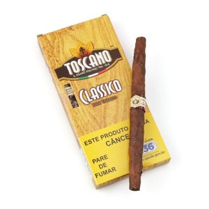 Charuto Toscano Classico - Petaca com 5