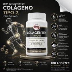 Colagentek - Kit com 2 Frascos de 60 Cápsulas + Frete Grátis