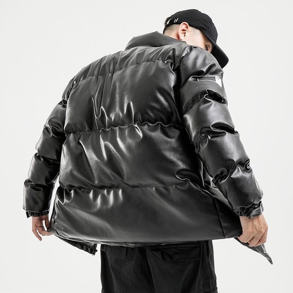 Jaqueta Puffer Masculina de Inverno Celesto