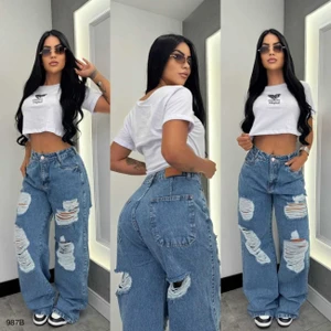 CALÇA DESTROYED BUMBUM
