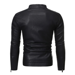 Jaqueta Masculina de Couro Madrid