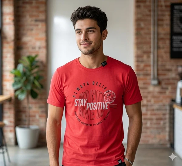 CAMISETA MASCULINA 47956 VERMELHO PULLA BULLA 