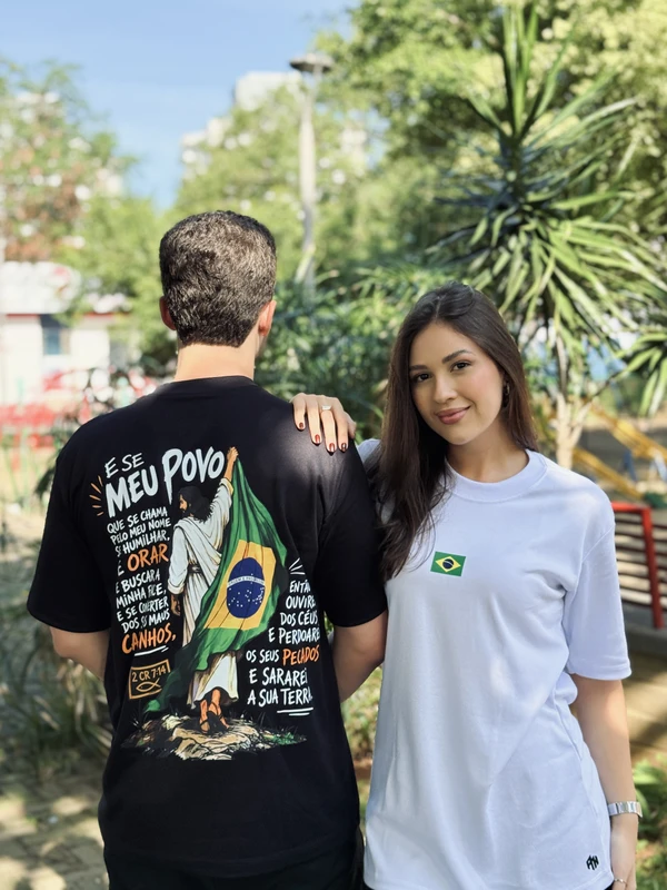 Oversized Alive Hope Unisexx - Jesus made in Brasil