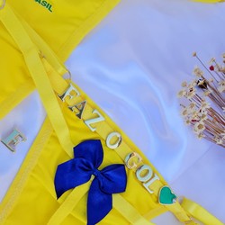 Kit Gol Fatal - com calcinha com cinta liga
