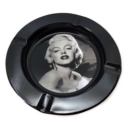 Cinzeiro de Alumínio para Cigarro - Marilyn Monroe Mod.1