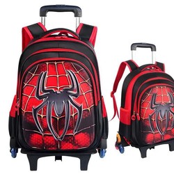 Mochila Infantil Homem Aranha de Rodinhas