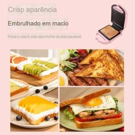Mini Sanduicheira e Waffle Maker Premium – Bivolt