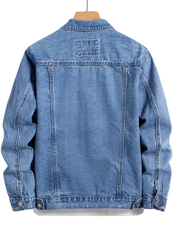 Jaqueta Jeans Masculina Marenzzo Urban Regular