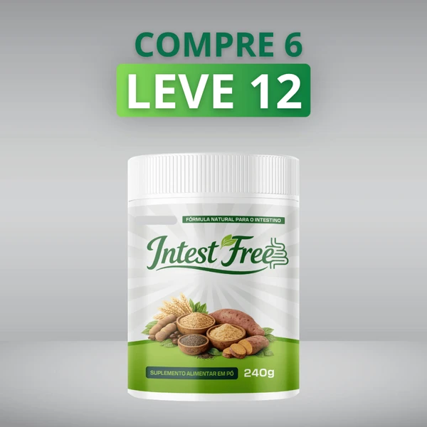 Intest Free - 10% de Desconto no Pix + Frete Grátis