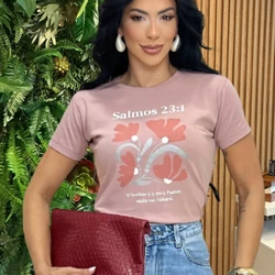 TSHIRT SALMOS 23:1 - NUDE