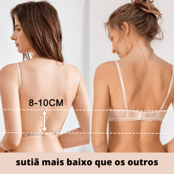 Sutiã com Decote nas Costas - Slim Up
