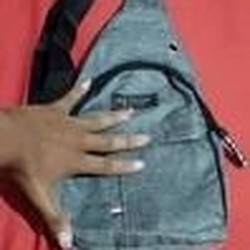 Mochila masculina bolsa impermeável de ombro pequena enviar cor aleatória