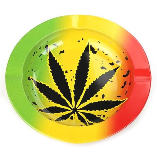 Cinzeiro de Alumínio para Cigarro - Marijuana Mod. 02