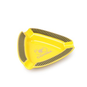 Cinzeiro para 3 Charutos de Cerâmica 50 Anos Cohiba - Amarelo