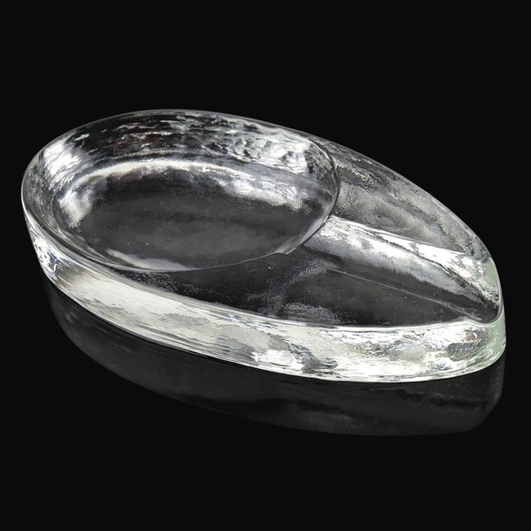 Cinzeiro para 1 Charuto de Cristal Murano Eliptic