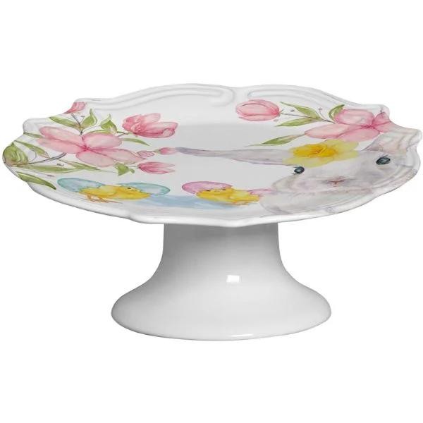 Boleira com Pé Laurem Flower - 28 cm