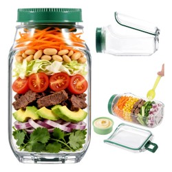 Pote de Salada com Abertura Lateral