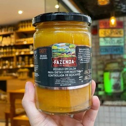 Pêssego em Calda Zero Adição de Açúcar Fazenda de Minas 340 g