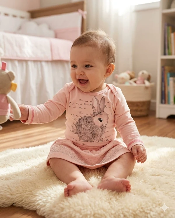 CONJUNTO INFANTIL PITUCHINHUS BABY COELHA 21441