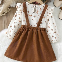 Conjunto Jardineira QTFUN