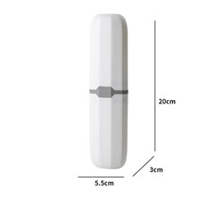 Portátil pasta de dentes proteger titular caso viagem acampamento caixa armazenamento proteger escova de dentes pasta de dentes contra sujeira e danos