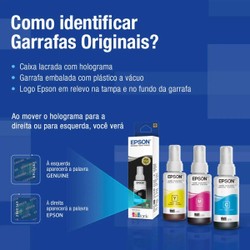 Refil Tinta Epson 673 Azul Ciano - T673520-AL