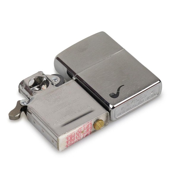 Isqueiro Zippo Brushed Chrome (Para Cachimbo)