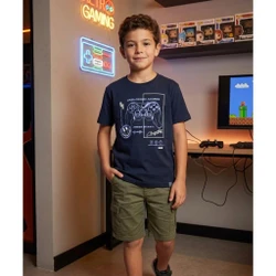 CAMISETA MASCULINA 47958 PULLA BULLA PRETO