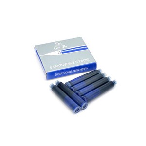Cartucho Gold Pen Tinteiro C/6 - Azul