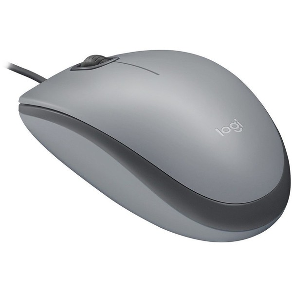 Mouse Conexao USB Logitech Silent Cinza - M110