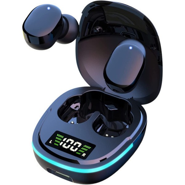 Fone de ouvido sem fio Bluetooth para jogos G9S com cancelamento de ruído, som estéreo Hi-Fi à prova d'água com microfone