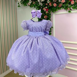 Vestido Luxo - Bolinhas 