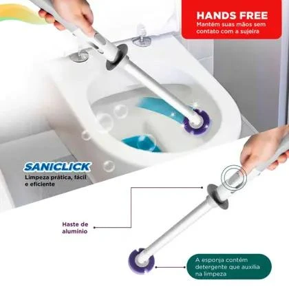 Escova Sanitária Saniclick - FlashLimp