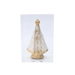 Cúpula Com Imagem Nossa Senhora Aparecida 18,5cm