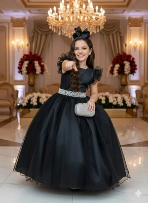 Vestido Luxo - Black 