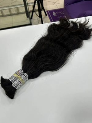 Cabelo Indiano Castanho 55cm - 100gr