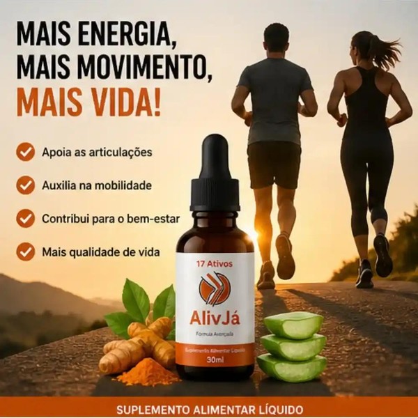 Alivjá - Kit com 3 Frascos + Frete Grátis