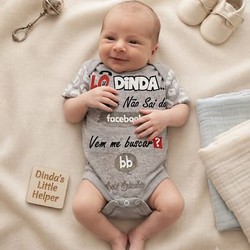 BODY ALO DINDA BEBE BRINCALHÃO