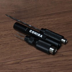 Furador Destravador de Charutos Broca Cohiba - Preto