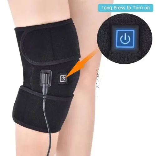 Joelheira Elétrica com Aquecimento USB Ajustável para Conforto Diário