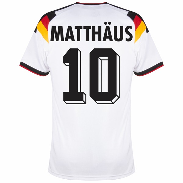 Camisa Seleção Alemanha Home 2026/27 Matthäus 10 (Personalização Retro)