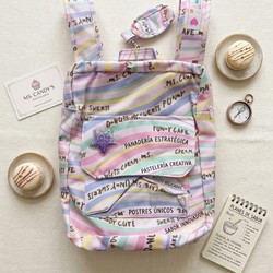 MOCHILA INVERNO FUNNY ESTAMPADA ROSA MONSUCRE 20008 