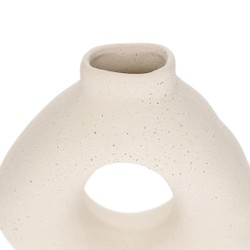 Vaso Decorativo em Cerâmica Vazado 28,5cm