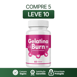 Gelatina Burn - Promoção + Frete Grátis