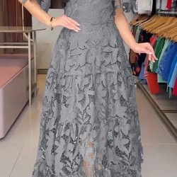 Vestido Feminino de Renda Anaju