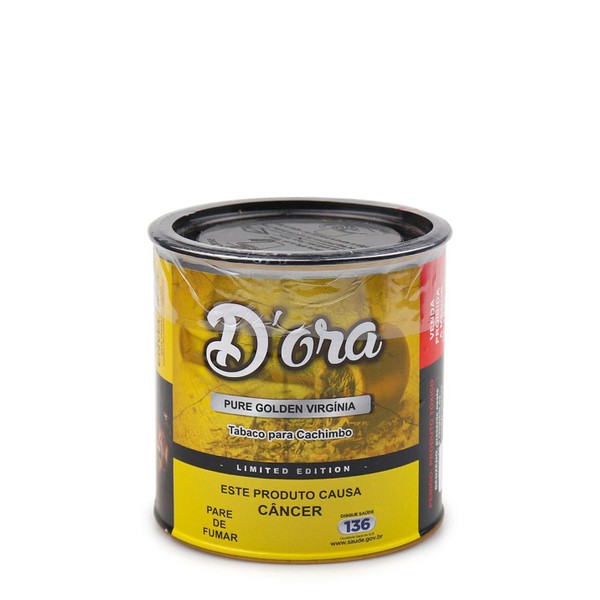 Fumo para Cachimbo Dora Pure Golden Virgínia - Lt (100g)
