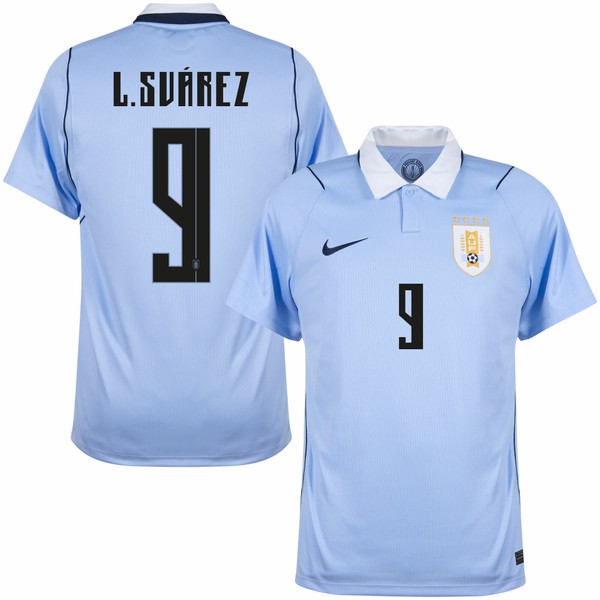 Camisa Seleção Uruguai Home 2026/27 L.Suárez 9